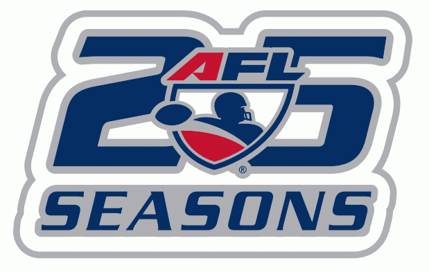 Arena Football League 2012 Anniversary Logo iron on transfers for T-shirts